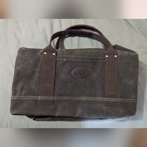 Green Canvas Duffel Bag